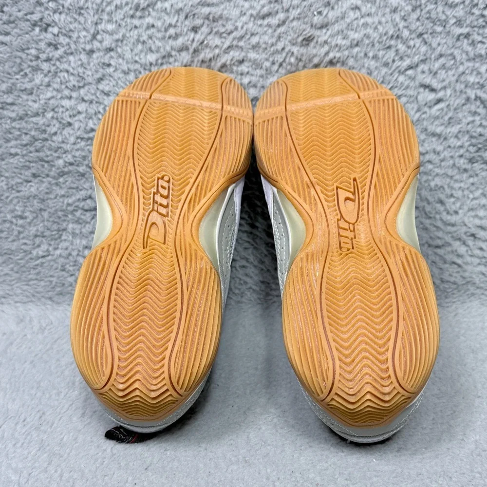 Dita WT System Womens Size 8.5 Indoor Court Shoes Sneakers Gray‎ White